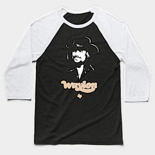 Waylon Face Baseball T-Shirt